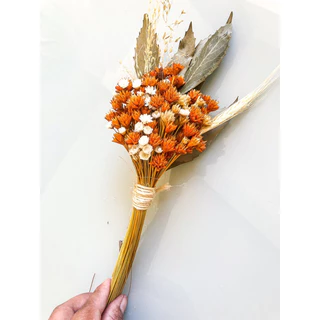 Arranjo/buque flores desidratadas para decoração, lembrancinha, eventos