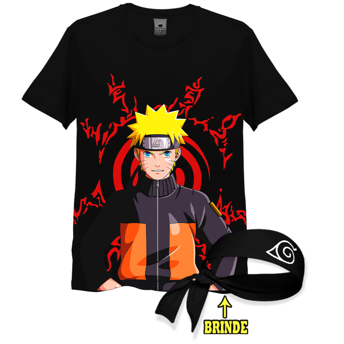 Camisa Uniforme Premium Anime Naruto Kakashi Jounin Azul