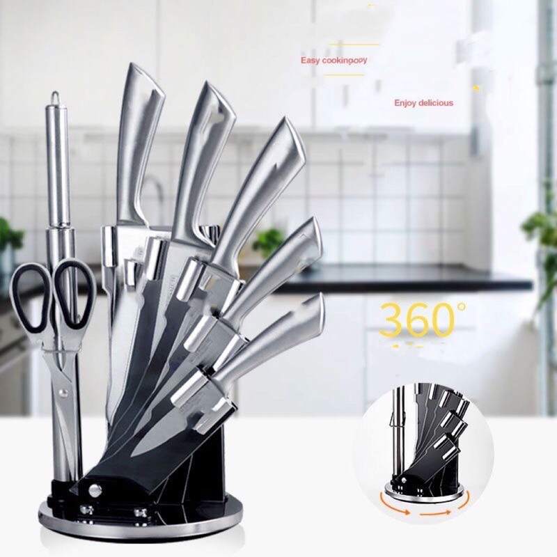 Conjunto De Facas Para Cozinha, 7Peças+1 suporte