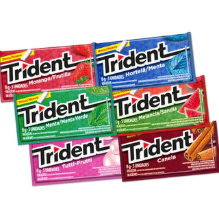 Chiclete trident com 21 unid 168g sem Açucar