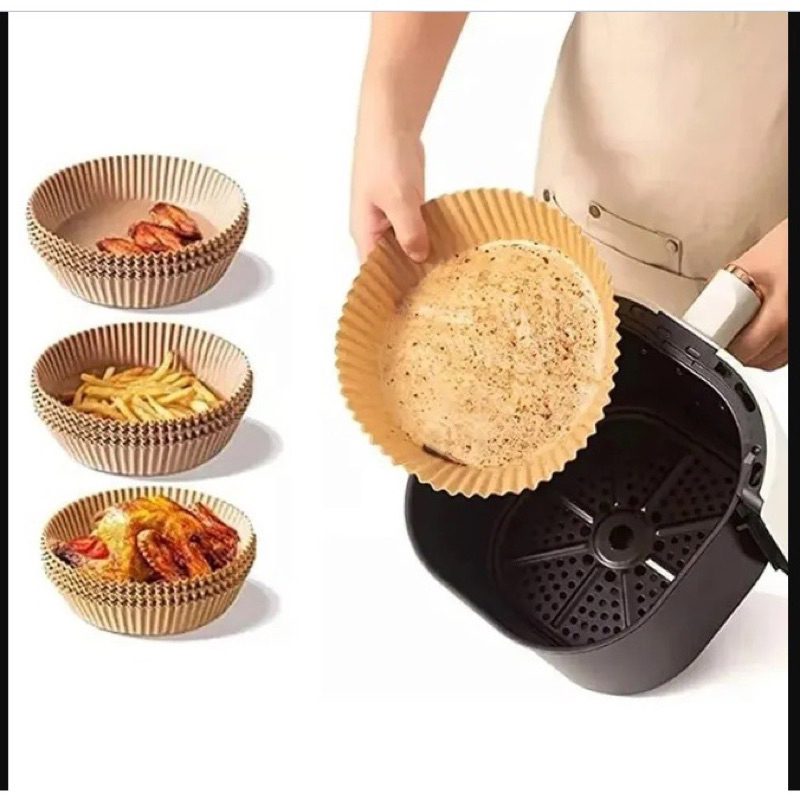 Non-Stick óleo-prova papel forro, Air Fryer, forno Pan Pad, forros