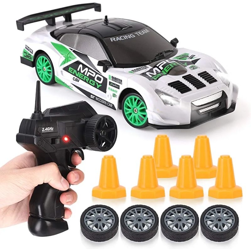 1/16 profissional rc controle remoto carro drift carro elétrico gtr  modificado alta velocidade quatro rodas tração corrida brinquedo brinquedo  carro brinquedos