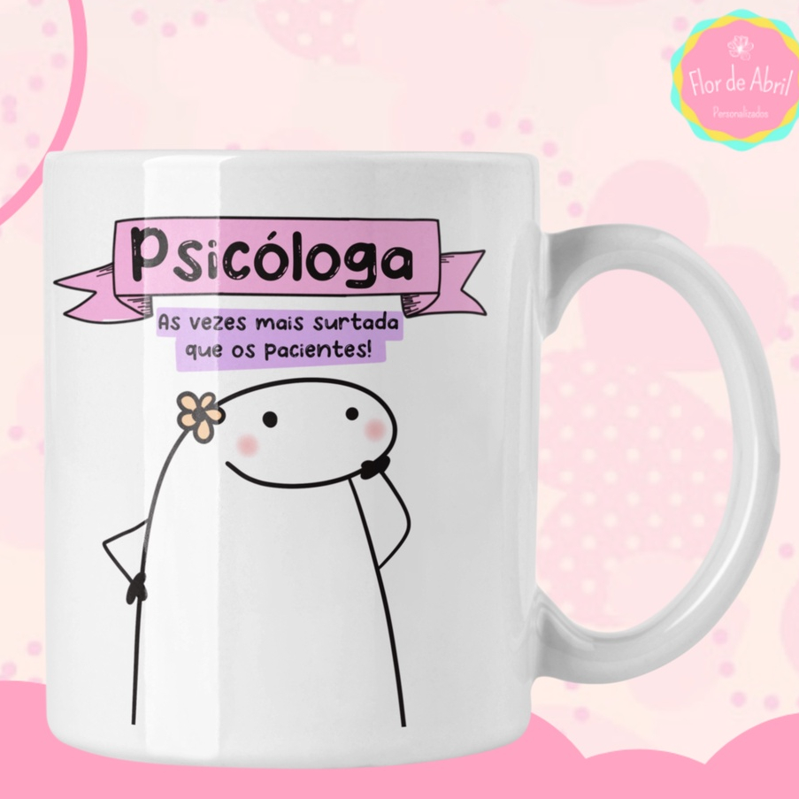 CANECA FLORK - PSICOLOGIA | Shopee Brasil