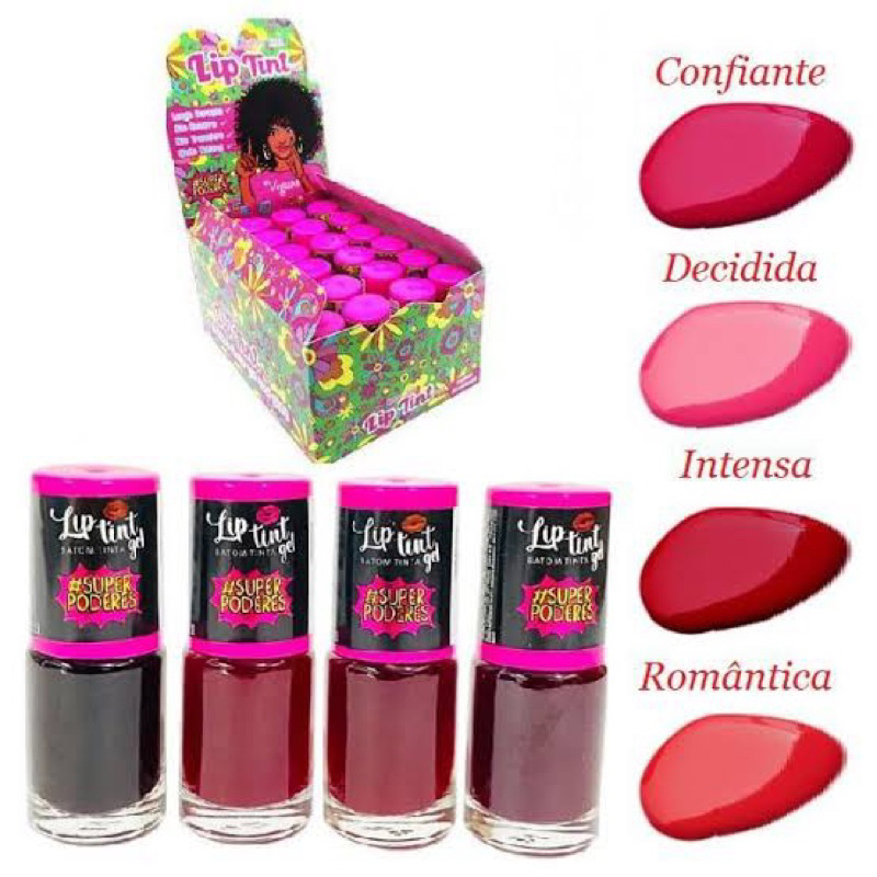 Lip Tint Gel Super Poderes Shopee Brasil