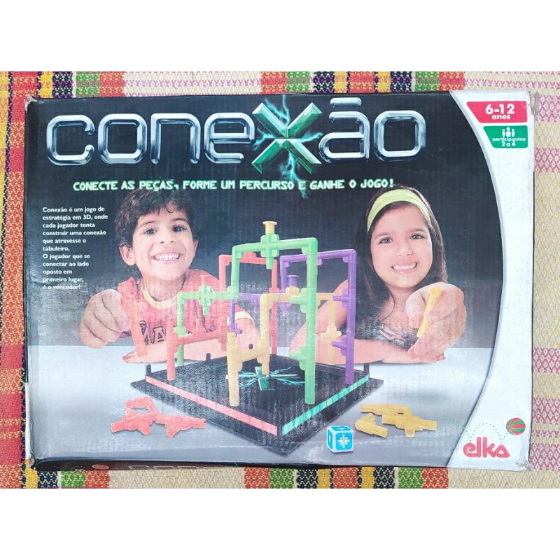 Antigo e raro jogo Conexão da Elka | Shopee Brasil
