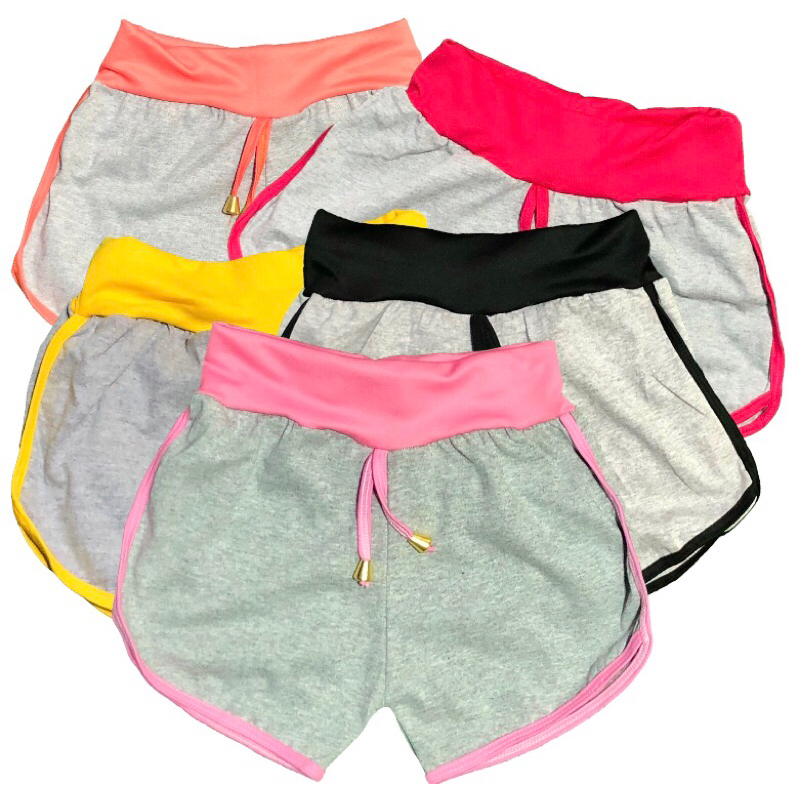 KIT 5 SHORTS INFANTIL MENINA VERÃO DE 2 A 8 ANOS