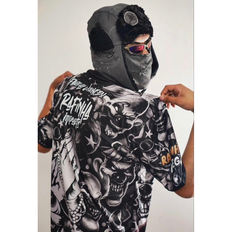 Touca Ed Hardy SKULL Dj 𝐴𝑅𝐴𝑁𝐴