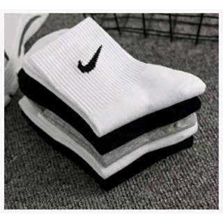kit 12 Pares Meias Masculina Meia Nik Meia Cano Alto Meias Promoção Oferta