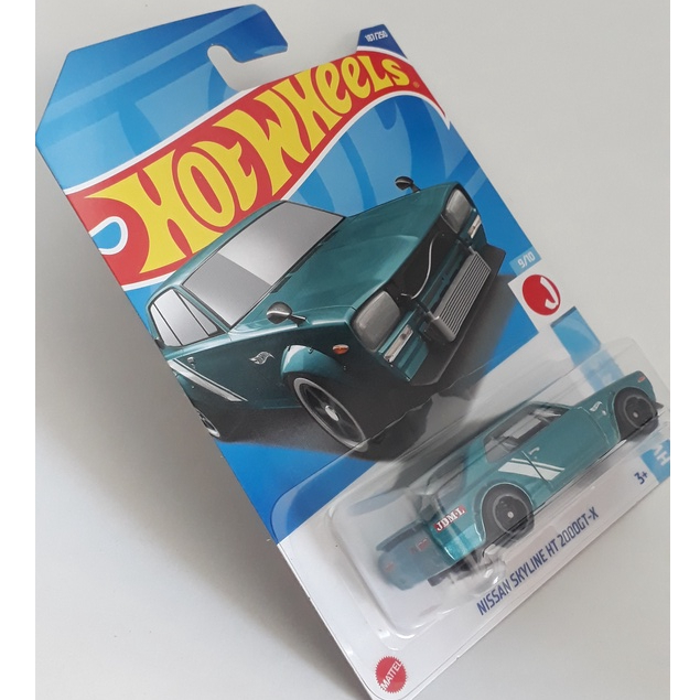 Nissan Skyline HT 2000GT-X 2022 Verde - 1/64 - Hot Wheels - Mattel