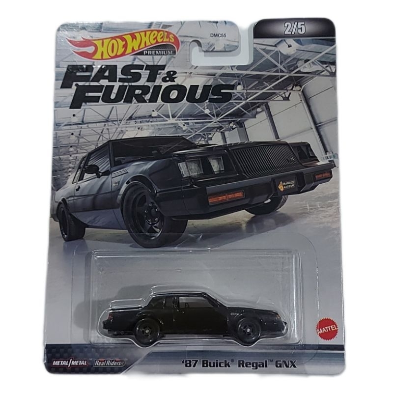 87 Buick Regal GNX Fast & Furious Hot Wheels Premium 2/5 - DMC55