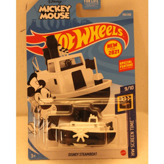 HOT WHEELS - MICKEY MOUSE DISNEY STEAMBOAT