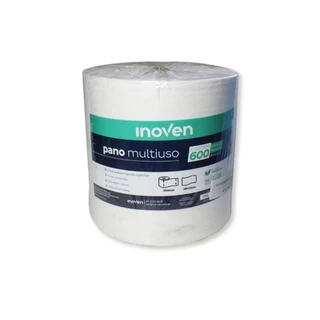 600 Panos Multiuso Tipo Perfex Azul e Branco - (240m - 180m)