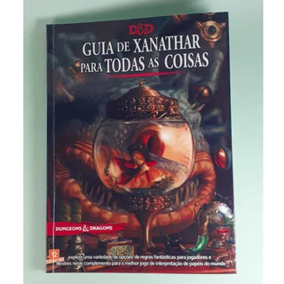 Livro Guia Xanathar para todas as coisas D&D 5ed. em Português *Leia a descrição*