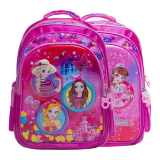 Mochila Escolar Infantil Menina Bolsa Resistente