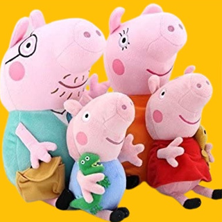 Peppa pig soft toy 2024 family