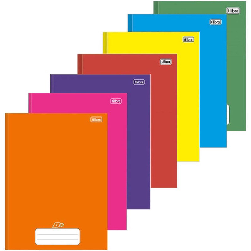 CADERNO BROCHURA CAPA DURA UNIVERSITÁRIO D+ 96 FOLHAS