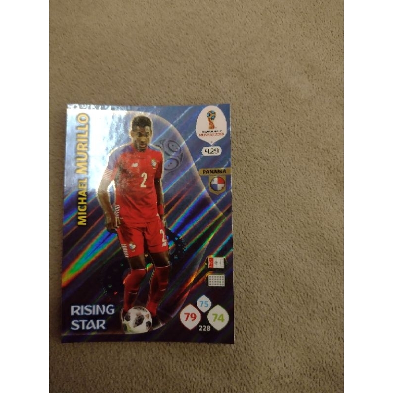 Cards Adrenalyn xl Fifa world Cup 2018 Rússia - Rising Star - 415