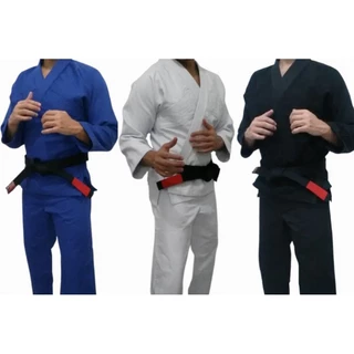 Kimono Jiu-Jitsu Trançado Adulto com Faixa Branca