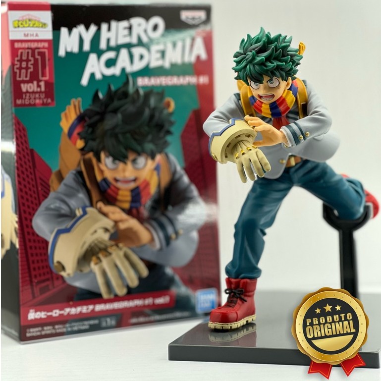 Boneco My Hero Academia Shoto Todoroki The Amazing Heroes The Movie World  Heroes' Mission Bandai Banpresto