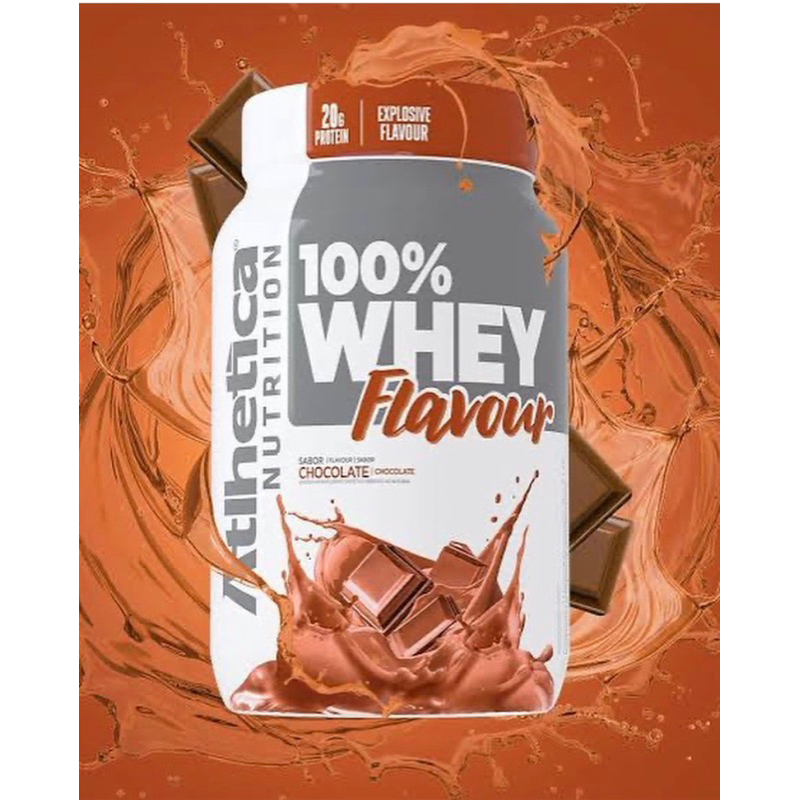 Whey Protein Concentrado Flavour Chocolate Atlhetica Nutrition