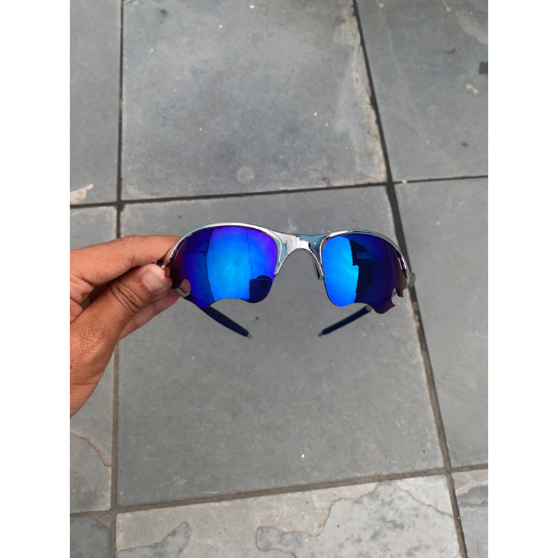 Romeo 2 flame cromada lente azul escuro