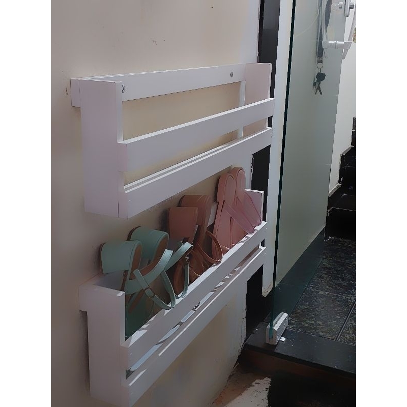 Sapateira 2 prateleira 100% MDF
