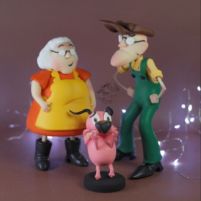 coragem/Muriel/Eustáquio+chuveiro booga/Roberta Oliveira esculturas/