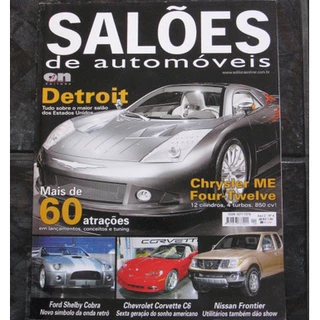 Revista Salões de Automóveis Nº 04 - Ferrari