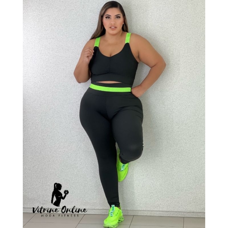 Roupas esportiva plus feminina, Nova coleção de tendências