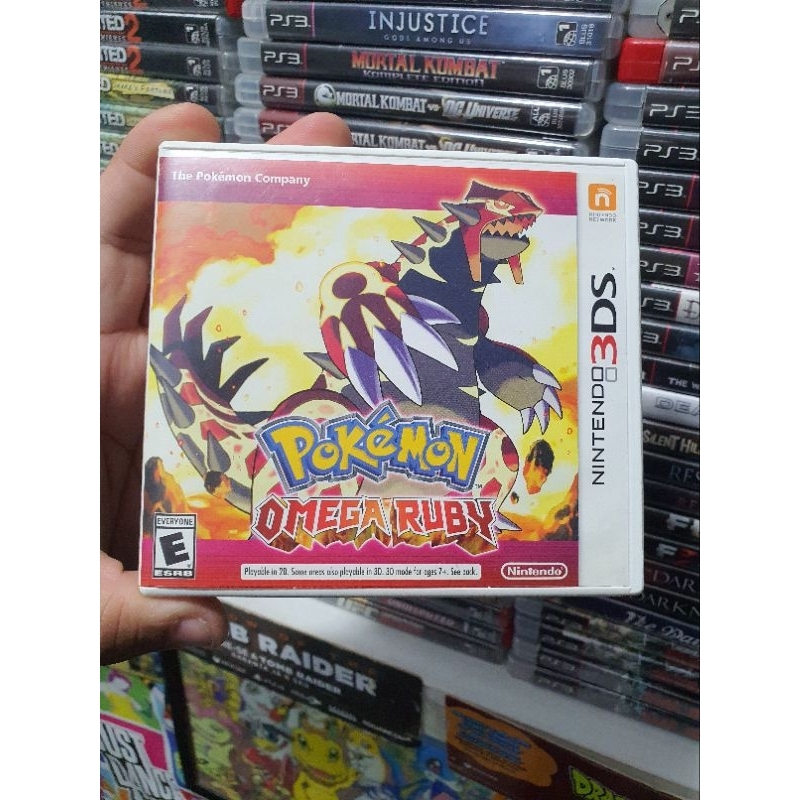 Pokémon Omega Ruby Nintendo 3DS Semi Novo | Shopee Brasil