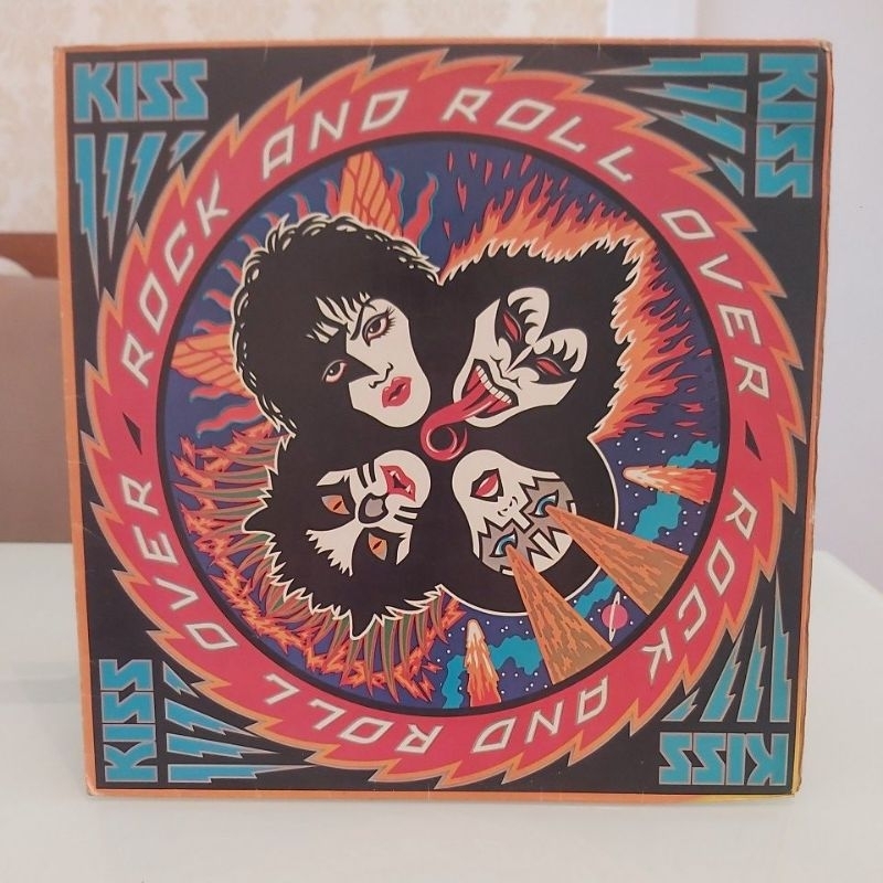 LP disco vinil Kiss - Rock and Roll Over | Shopee Brasil