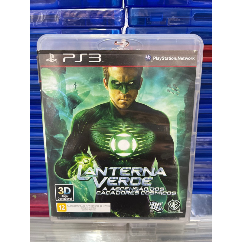jogos ps3 lanterna verde a ascensão dos caçadores cósmicos original ...