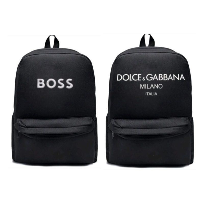 Mochila Bolsa Dolce e Gabbana Mochila Boss Mochila Escolar