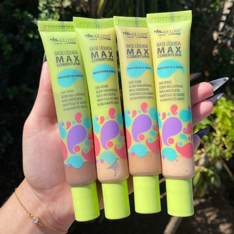 Base Max Cobertura - Max Love | Shopee Brasil