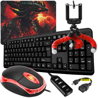 Kit Mobilador Gamer Jogar Ff No Celular Com Teclado e Mouse em Oferta na Shopee
