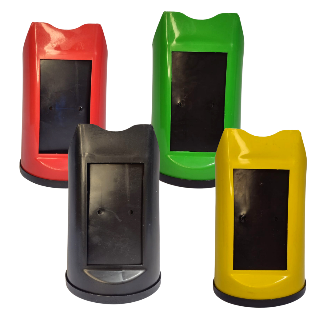 Porta Guardanapo De Mesa p/ Bares Restaurantes Lanchonetes 3 em 1 Sachê Canudo Papel TV Colorido