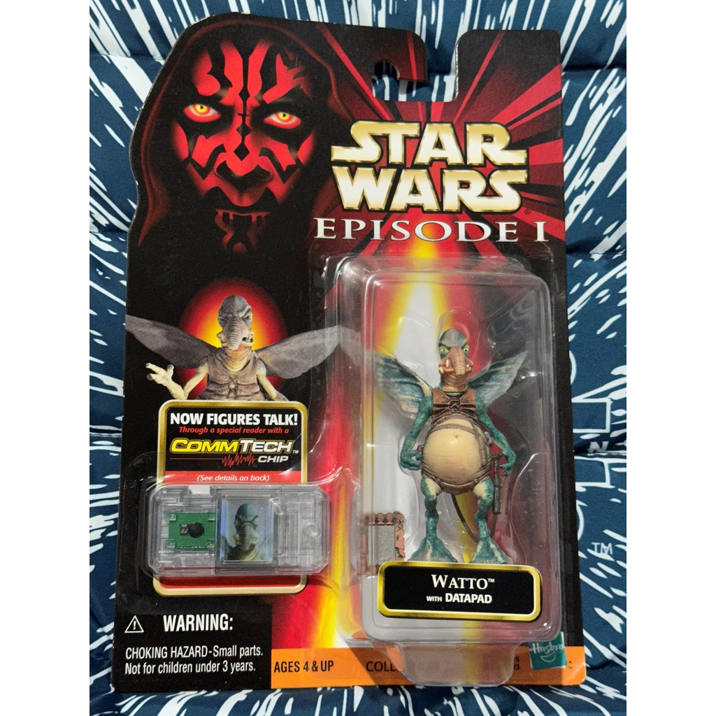 Star Wars - Watto - Episodio 1 - Hasbro - Figura de Ação - Action