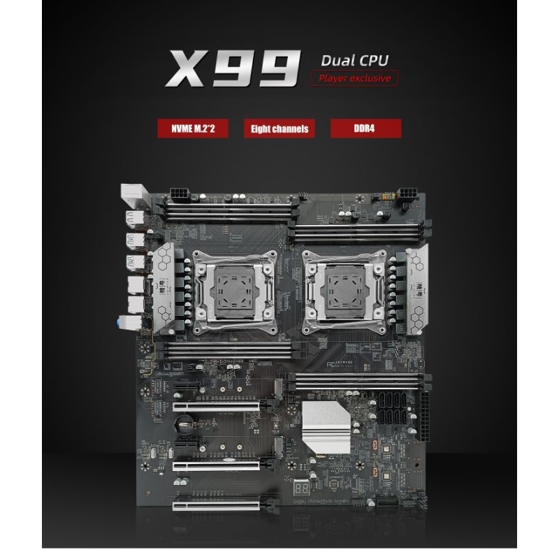 X99 DUAL CPU, OCTA-CHANNEL.