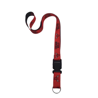 Cordão para Pescoço com Fecho Engate Rápido para Chave Crachá Chaveiro Chicago Bulls