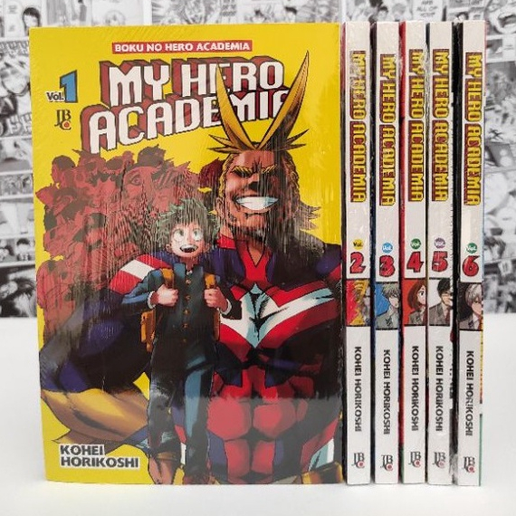 Mangá My Hero Academia Vol. 1 ao 30 - Boku No Hero Academia (volumes  avulsos) Lacrado - Em Português