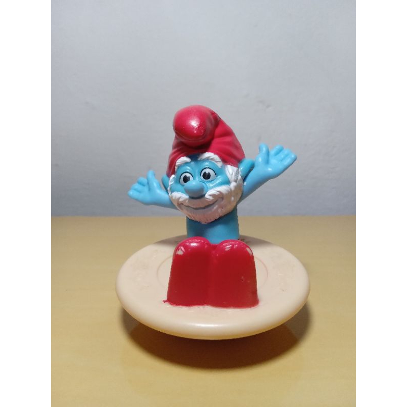 Boneco Papai Smurf Mclanche Feliz, Brinquedo Mcdonald's Usado 93458535