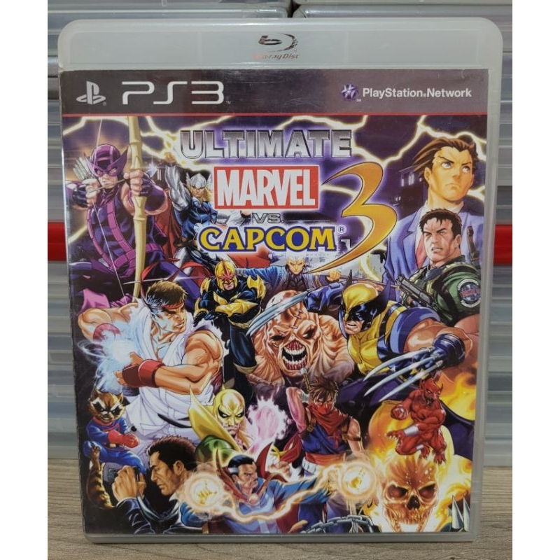 Jogo Novo Midia Fisica Ultimate Marvel vs Capcom 3 para Ps3