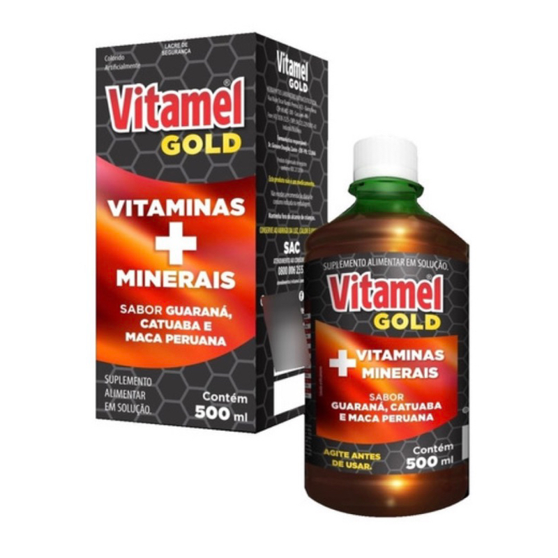 Vitamel Suplemento Vitaminico 500ml | Shopee Brasil