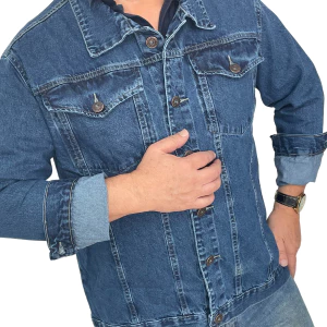 Jaqueta Jeans Masculina do 38 até 54 com PEQUENOS DEFEITOS