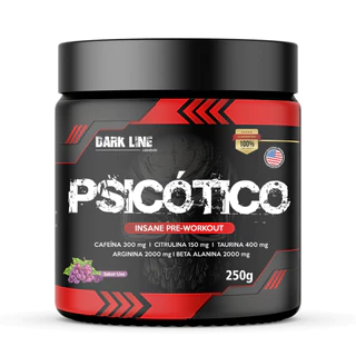 Psicótico 250g Insane Pre-workout Psychotic Dark Line Laboratories