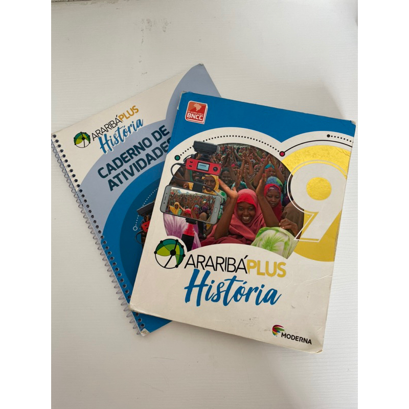 Araribá Plus História 9º ano Livro Didático + Caderno de exercícios ...