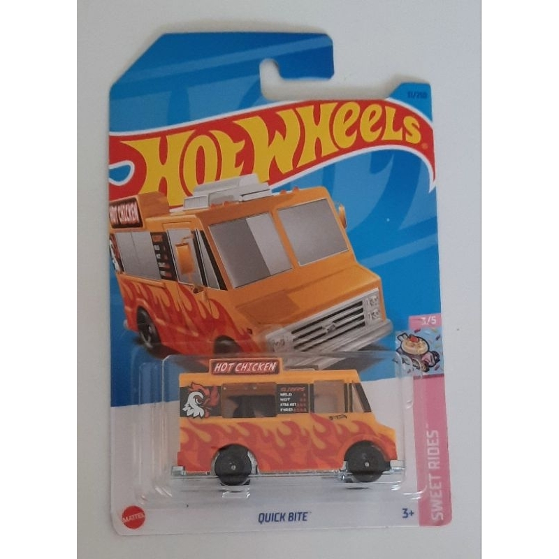 HOT WHEELS SWEET RIDES QUICK BITE Shopee Brasil