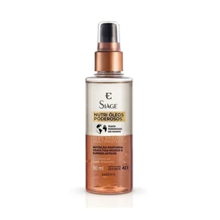 Óleo Bifásico Capilar Siàge Nutri Óleos Poderosos 90ml Eudora