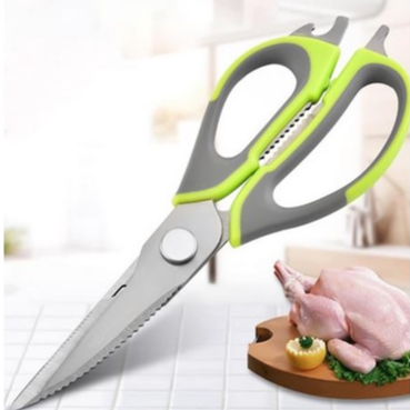 Tesoura Multifuncional Para Corte Alimentos Legumes Peixes Frangos Verdura Aço Inoxidável Utensílios de Cozinha