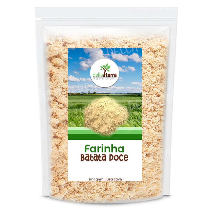 Farinha De Batata Doce 1 Kg Della Terra